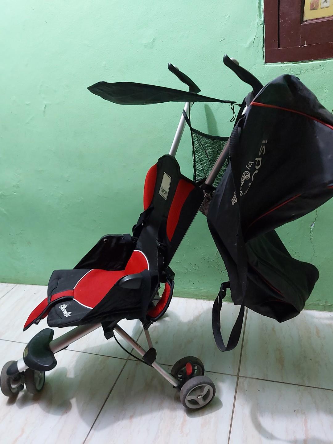 stroller cocolatte isport pocket canon size kereta bayi anak baby