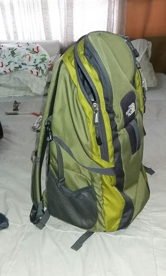 the north face backpack bag used, Men's Fashion, Bags, Backpacks on