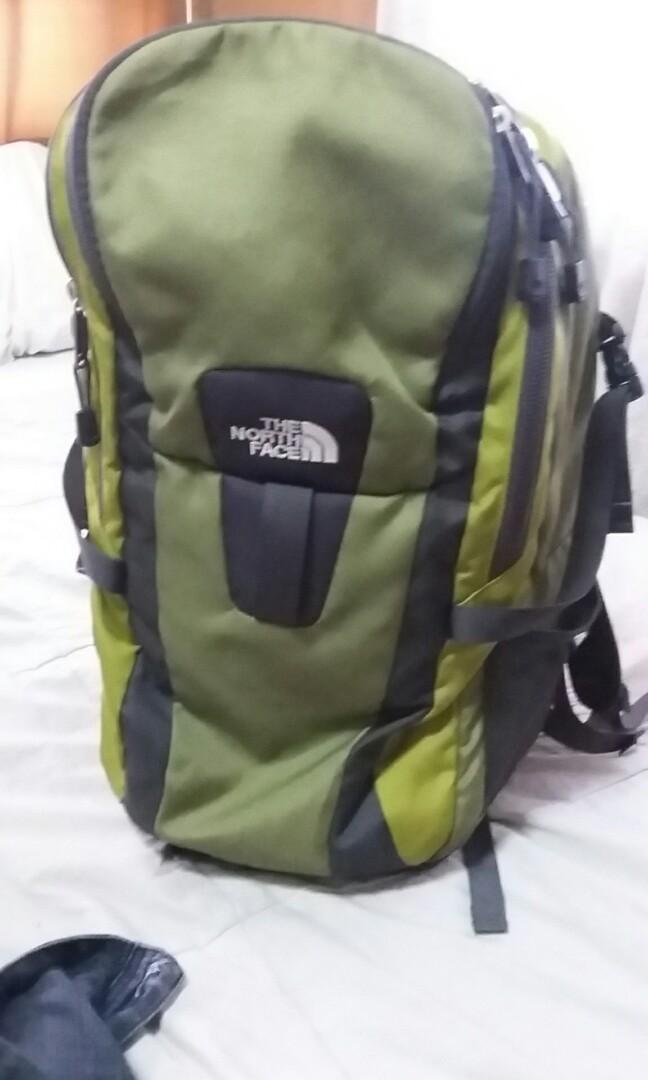 the north face backpack bag used, Men's Fashion, Bags, Backpacks on