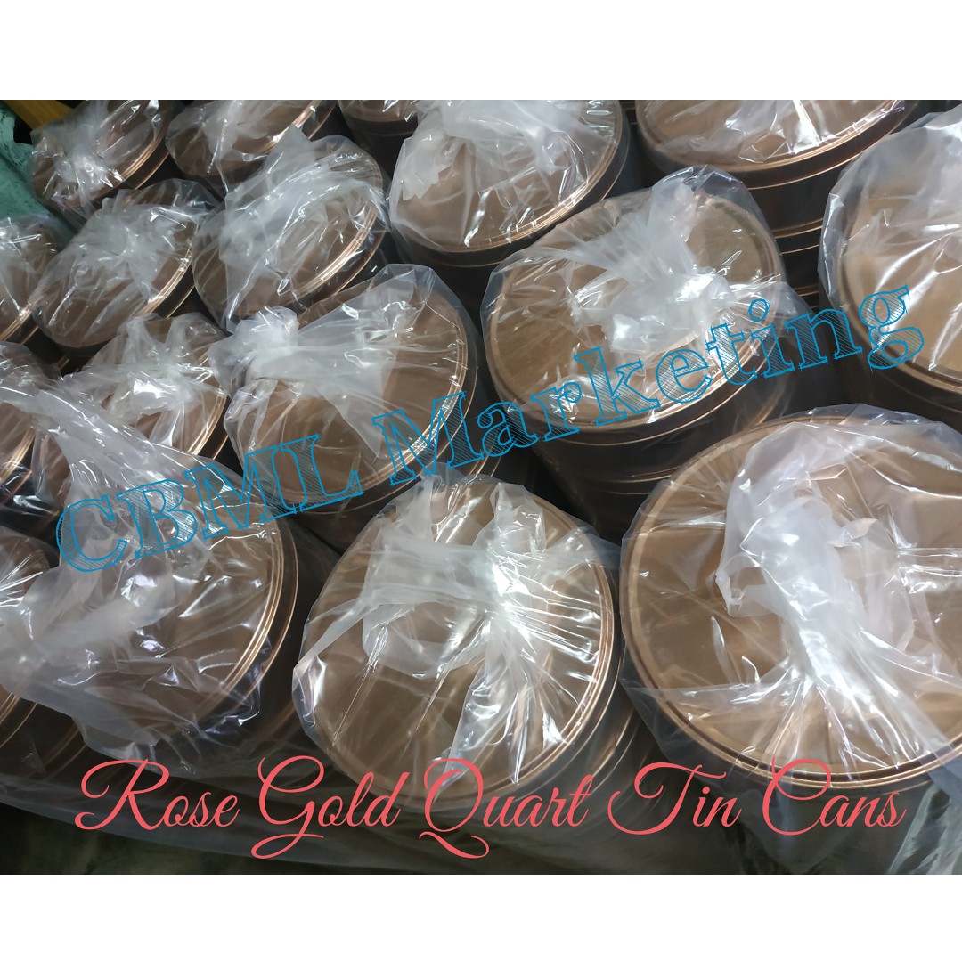 Tin Can Rose Gold on Carousell
