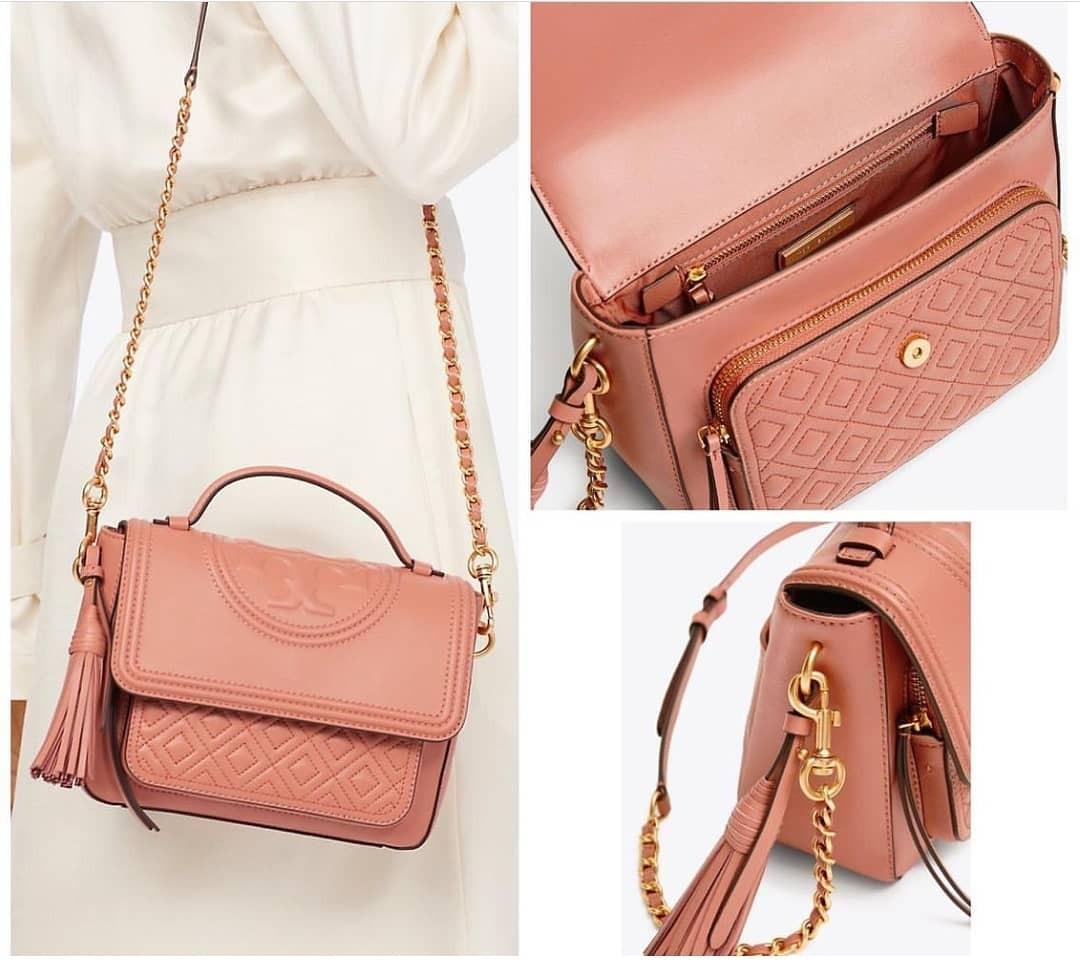 Tory burch sale fleming satchel