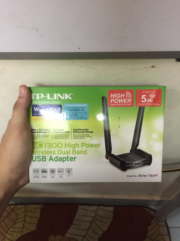 TP Link AC1300 USB Wifi Adapter, Computers & Tech, Parts & Accessories