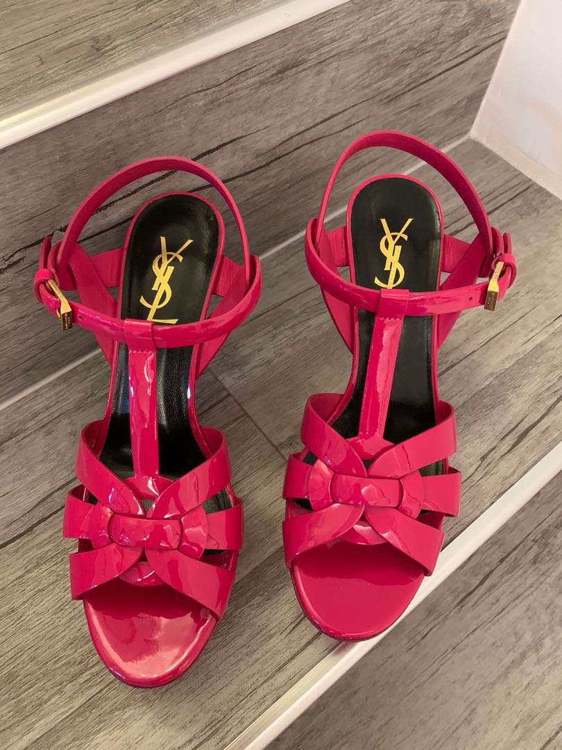 YSL heels, Luxury, Sneakers & Footwear on Carousell