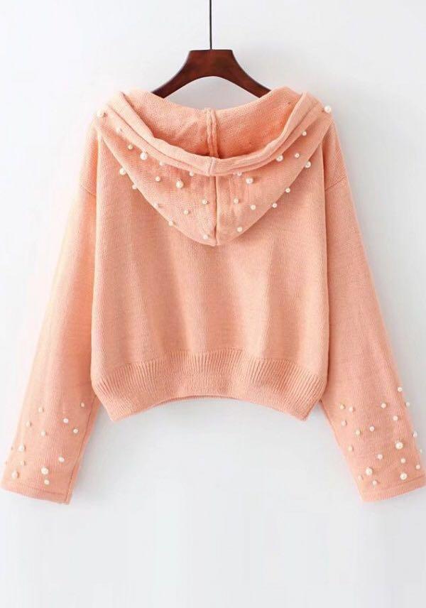 zara pink oversized sweater