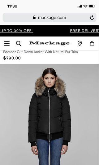 Mackage Jacket ROMANE