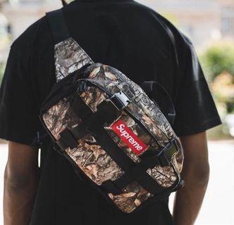 how to wear a supreme waist bag