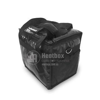 Travelis Mini G2 Black Insulated Thermal Food Delivery Bag | Logistic Parcel Bag - Business Quality