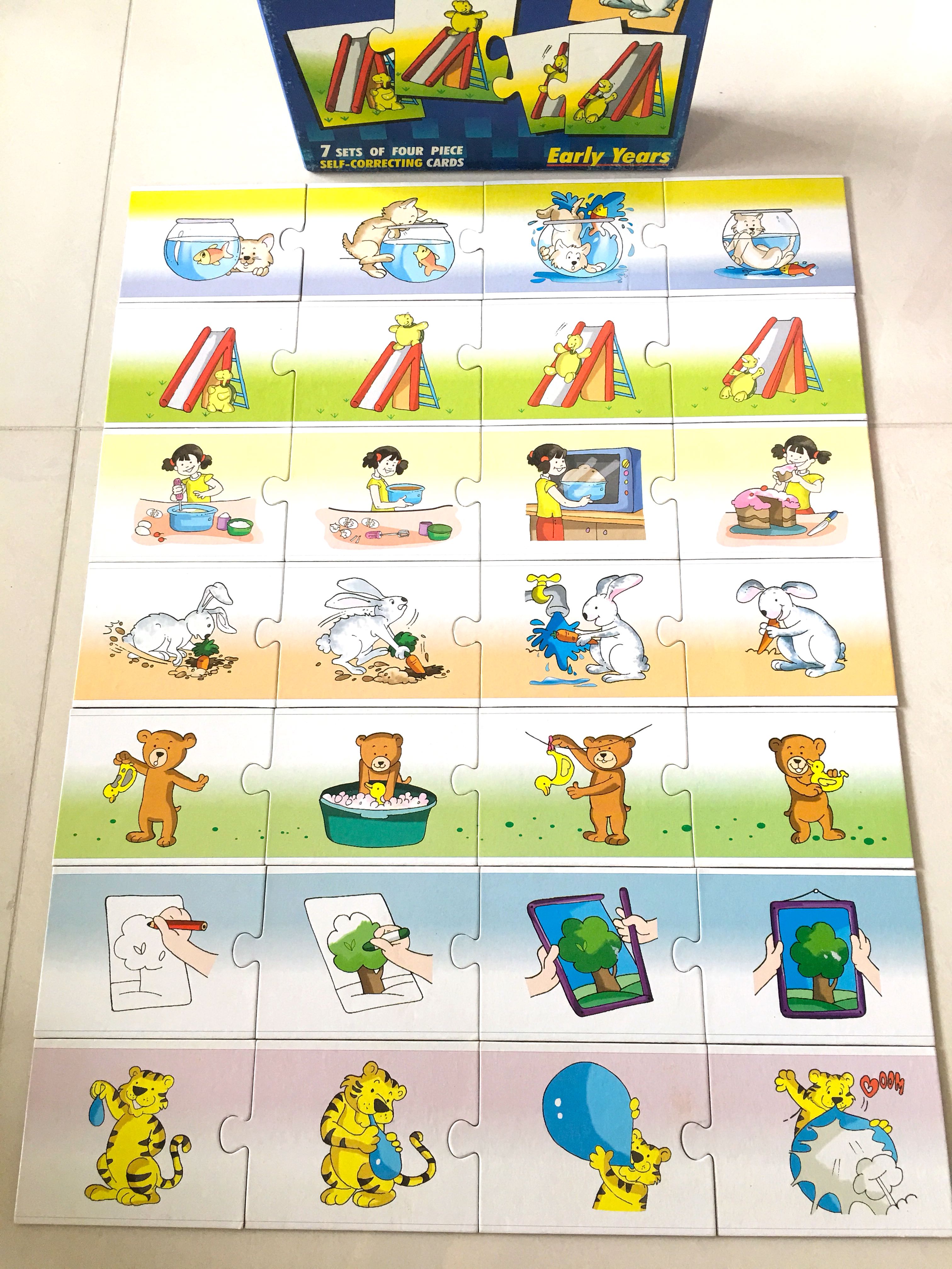 4 Step Sequencing Cards Puzzles By Smart Hobbies Toys Toys Games On Carousell 4 Step Sequencing Cards Puzzles By Smart Hobbies Toys Toys Games On Carousell
