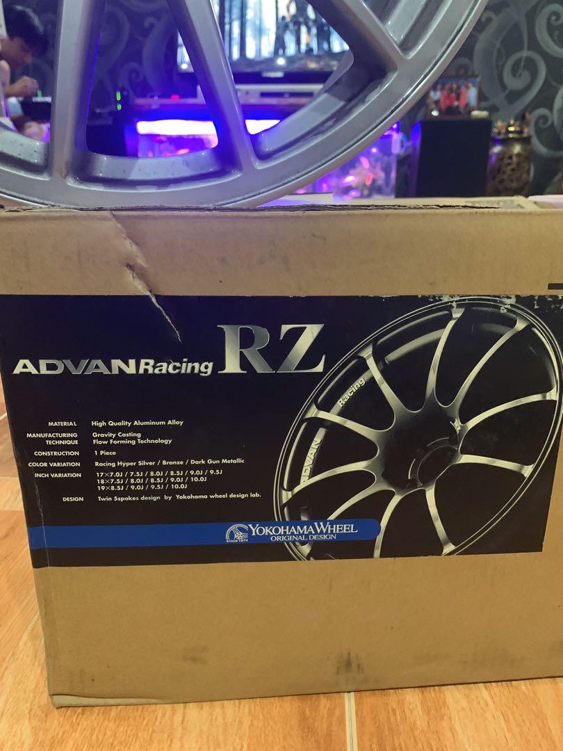 ADVANRacing RZ (Stock Rim), Car Accessories, Tyres & Rims on Carousell