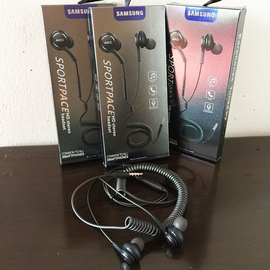 AKG Sportpace Headset (Category: Headphones & Headsets) located in Taguig. Submitted by closetcompany (Listing ID 255875800, Image 1). Description: #cod #headtset at * Sportpace HD Stereo Headset * Shocking Sound Easy to Enjoy * Prevent Vibration Ring / Dustproof Steel Mesh / * 3D Stereo Surround Cavity.