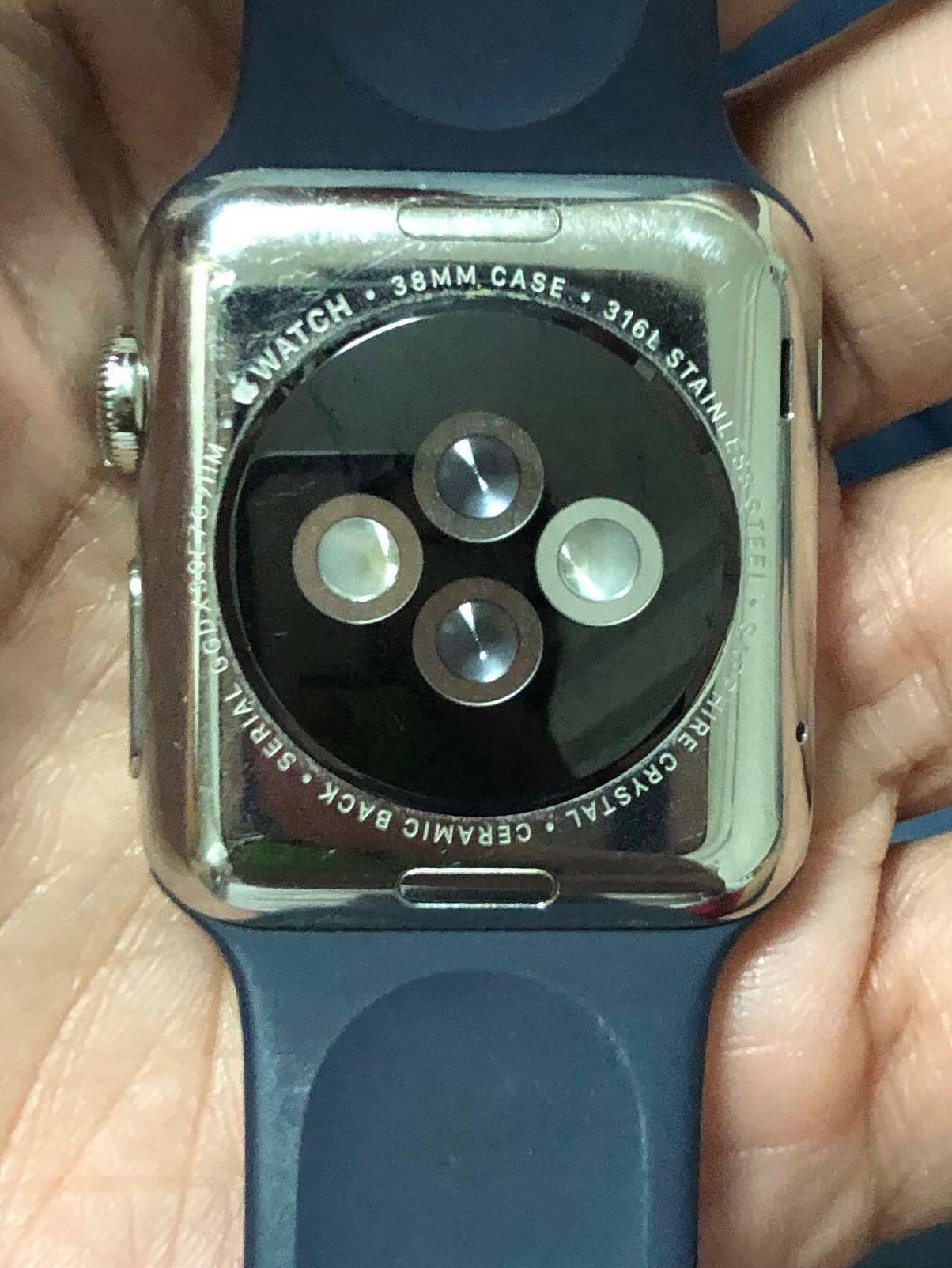 Sold Apple Watch Series 1 Stainless Steel 38mm Women S Fashion Watches On Carousell