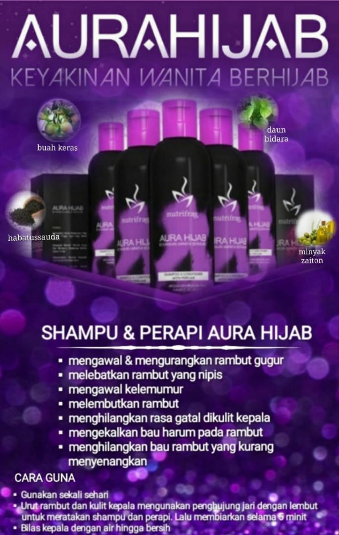 Aura Hijab Shampoo Beauty Personal Care Hair On Carousell