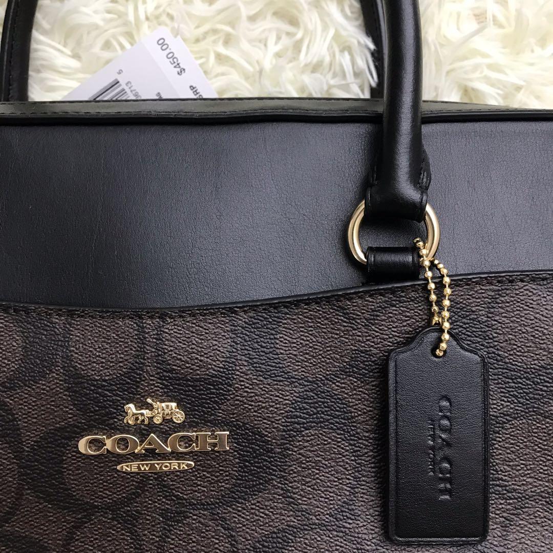 Coach Laptop Bag Women's
 Authentic Coach Laptop Bag Brown for women Luxury Bags & Wallets