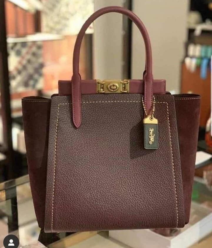 AUTHENTIC COACH TROUPE TOTE IN COLOURBLOCK, Women's Fashion, Bags &  Wallets, Purses & Pouches on Carousell
