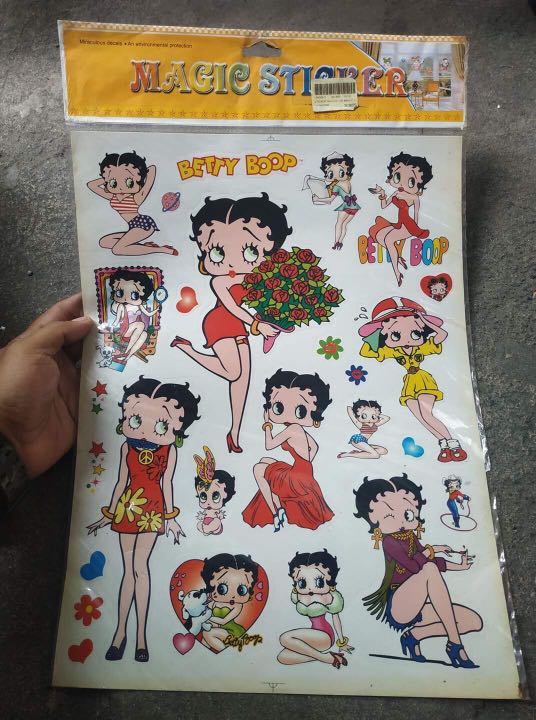 betty boop supreme sticker