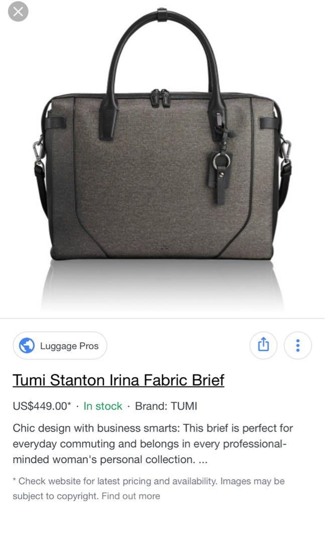 tumi irina brief