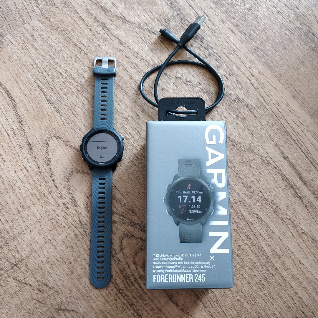 Brand new Garmin Forerunner 245 for Sale Non Music Slate