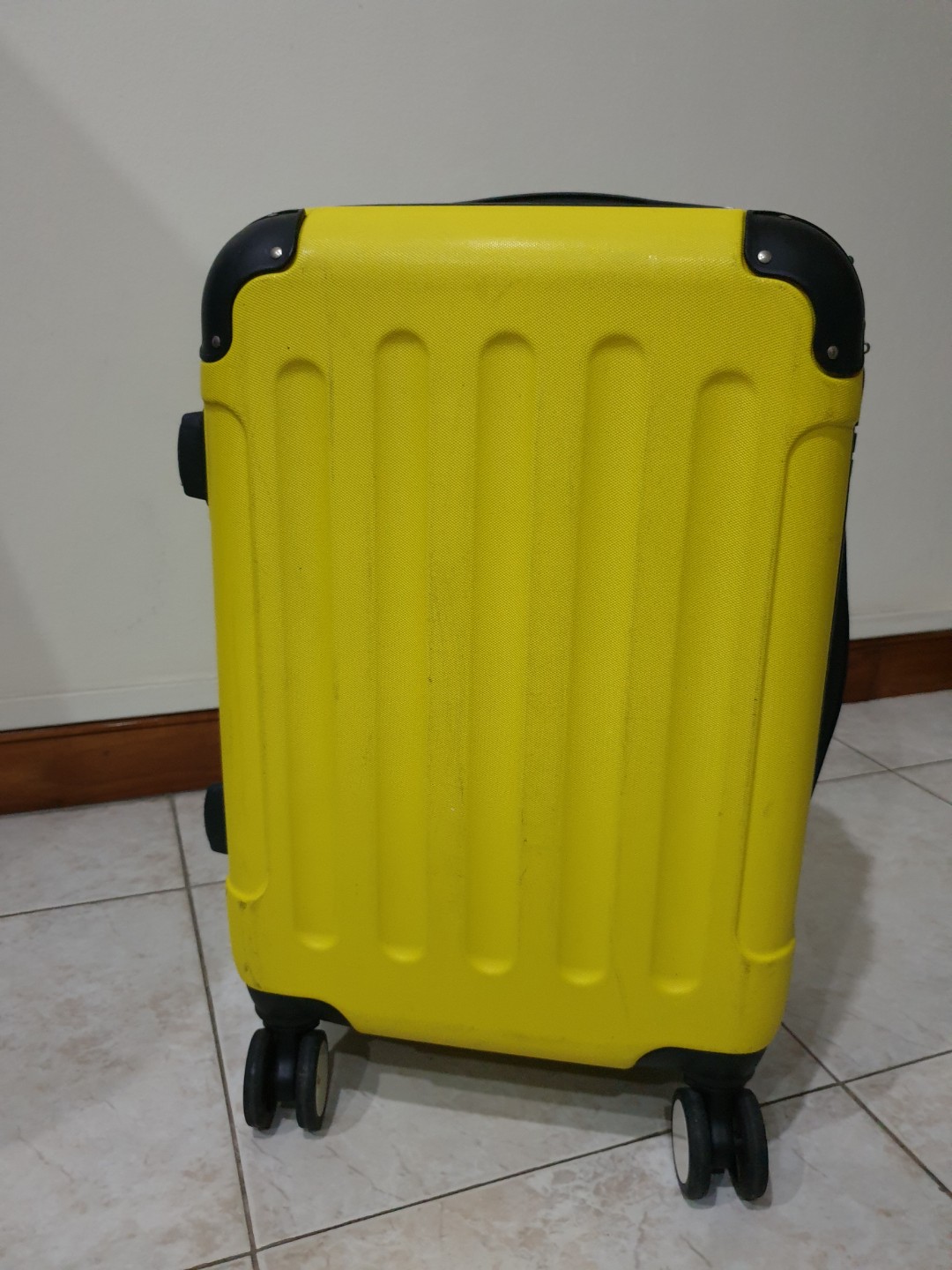 yellow cabin bag