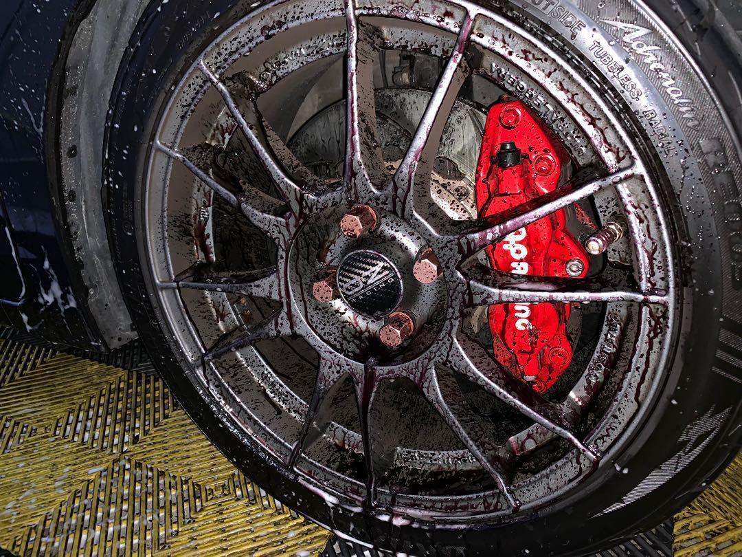 10 steps Car Wash with interior Disinfectant , Car Accessories