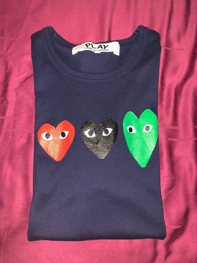 cdg triple heart