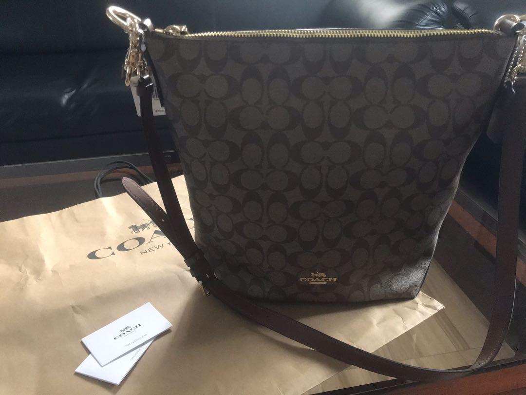 Coach abby duffle black hot sale