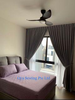 Curtain, Blind and Timber Venetian Blind