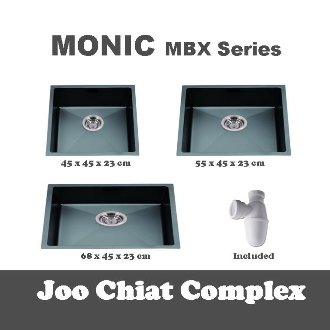 1 5mm Dark Grey High Scratch Resistance Stainless Steel Kitchen Sink Furniture Home Living Bathroom Kitchen Fixtures On Carousell