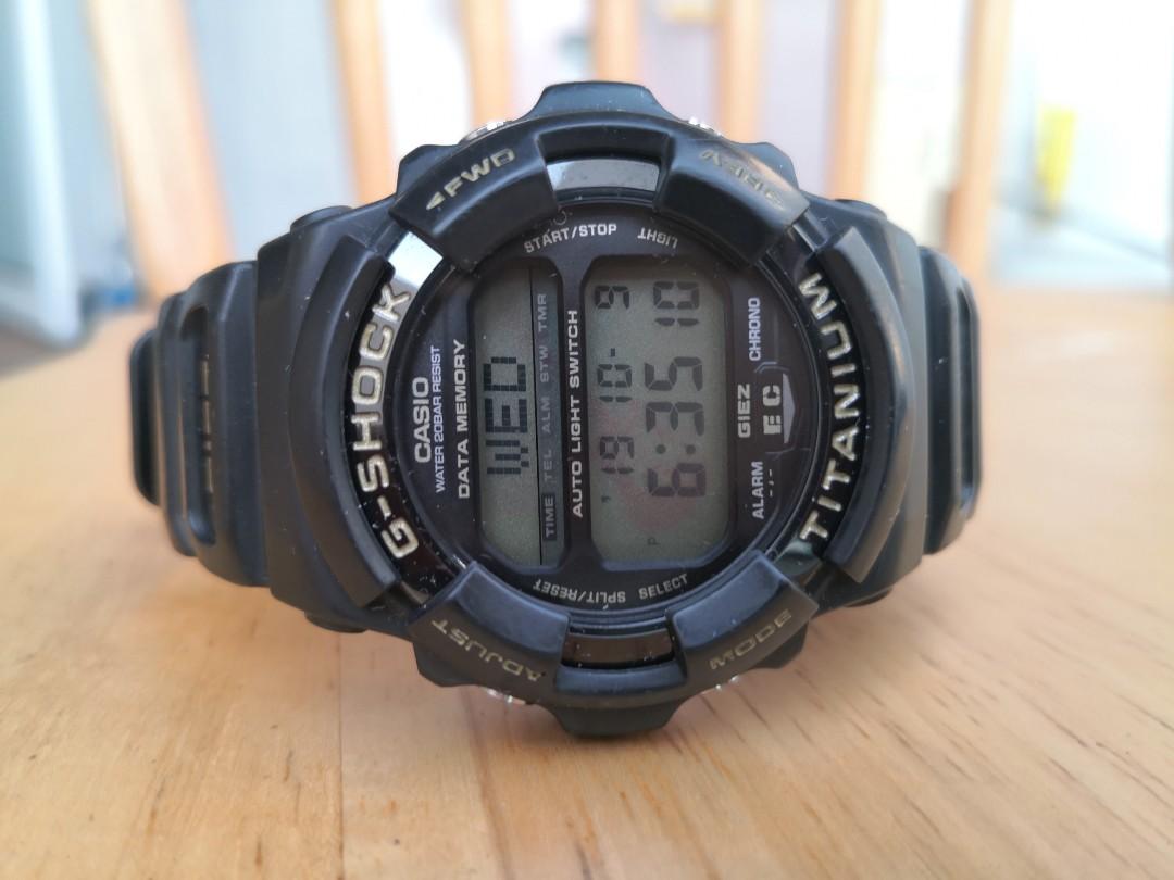 【美品・ 限定】カシオ／G-SHOCK エリッククラプトン GS-100EC Vintage Titanium G-Shock MRG-1 Series GS100EC Eric Clapton