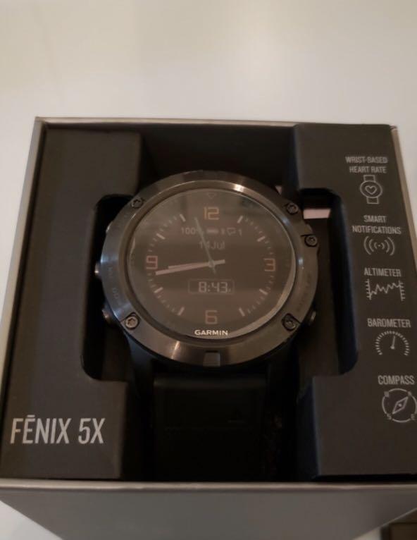 fenix 5x by garmin