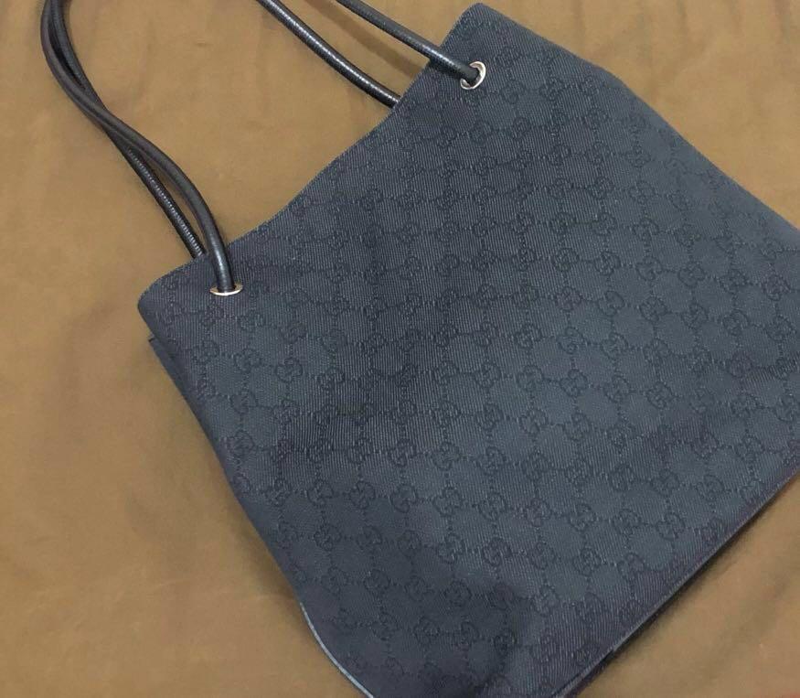 gucci fabric tote