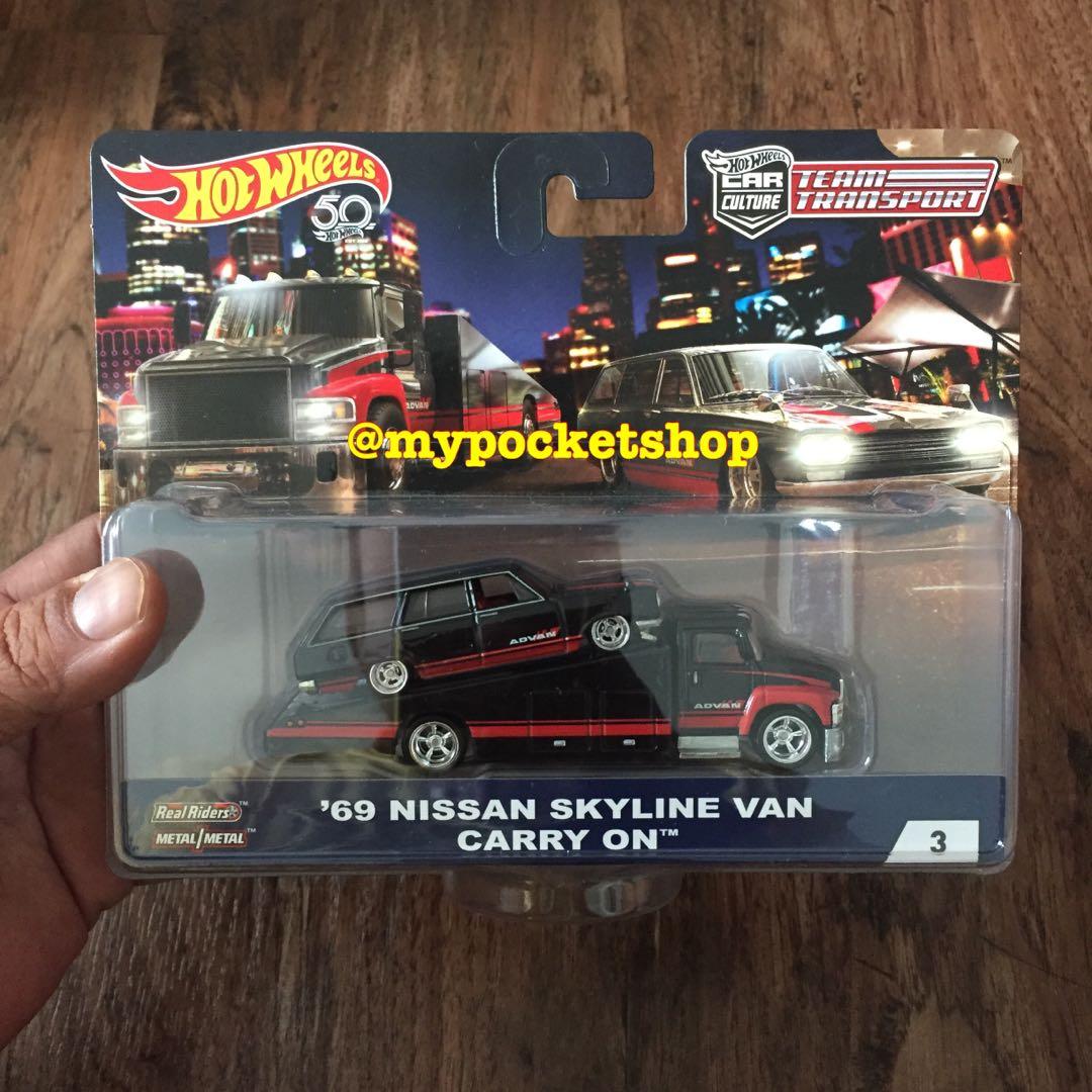 nissan skyline van carry on