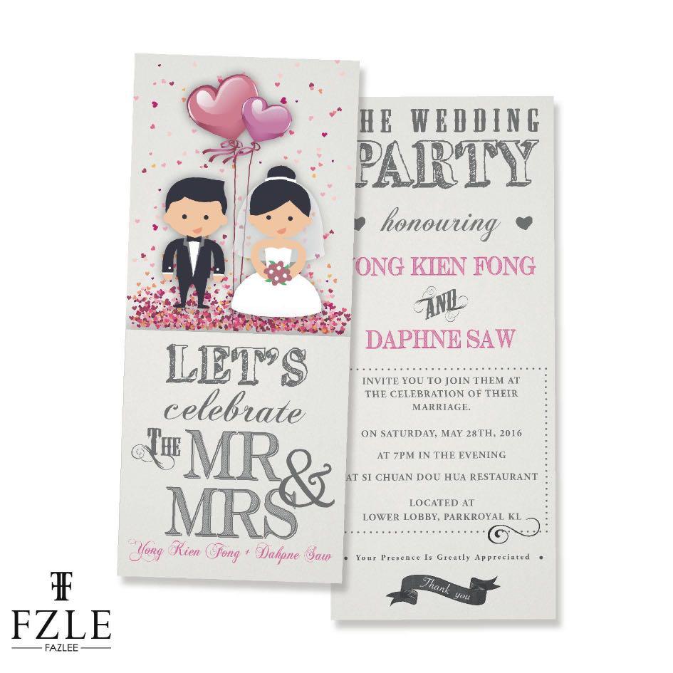 Invitation Card Design Craft Others On Carousell