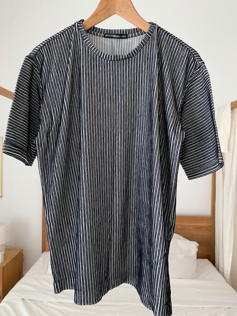 Issey Miyake Men S T Shirt Men S Fashion Tops Sets Formal Shirts On Carousell