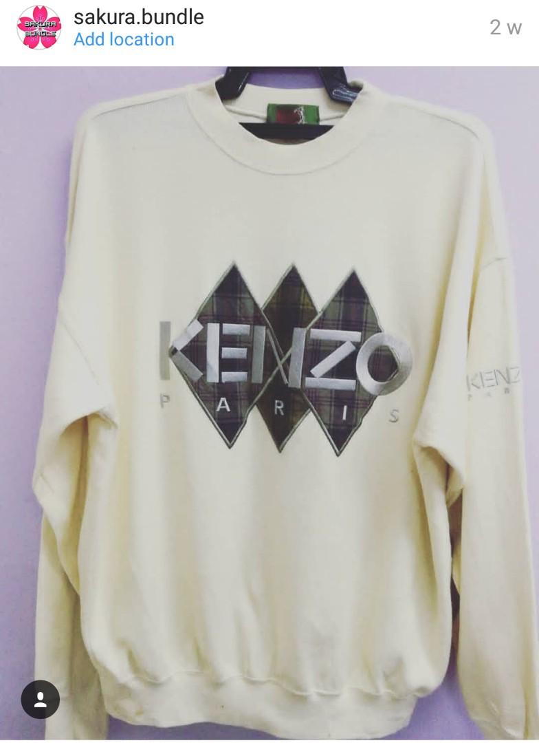 KENZO Sweatshirt Vintage