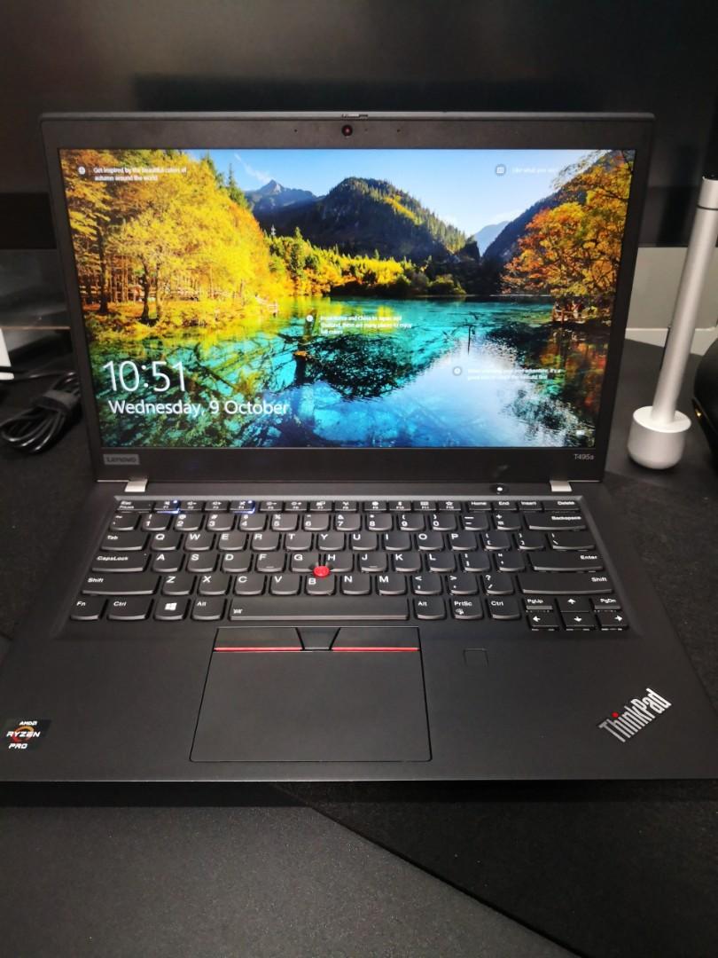 Lenovo Thinkpad T495s Business Laptop Ultraportable Notebook Note Book Electronics Computers Laptops On Carousell