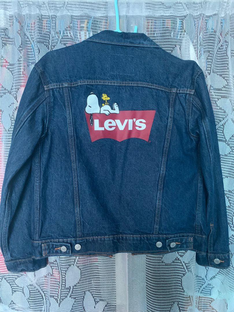 levi's x peanuts jacket