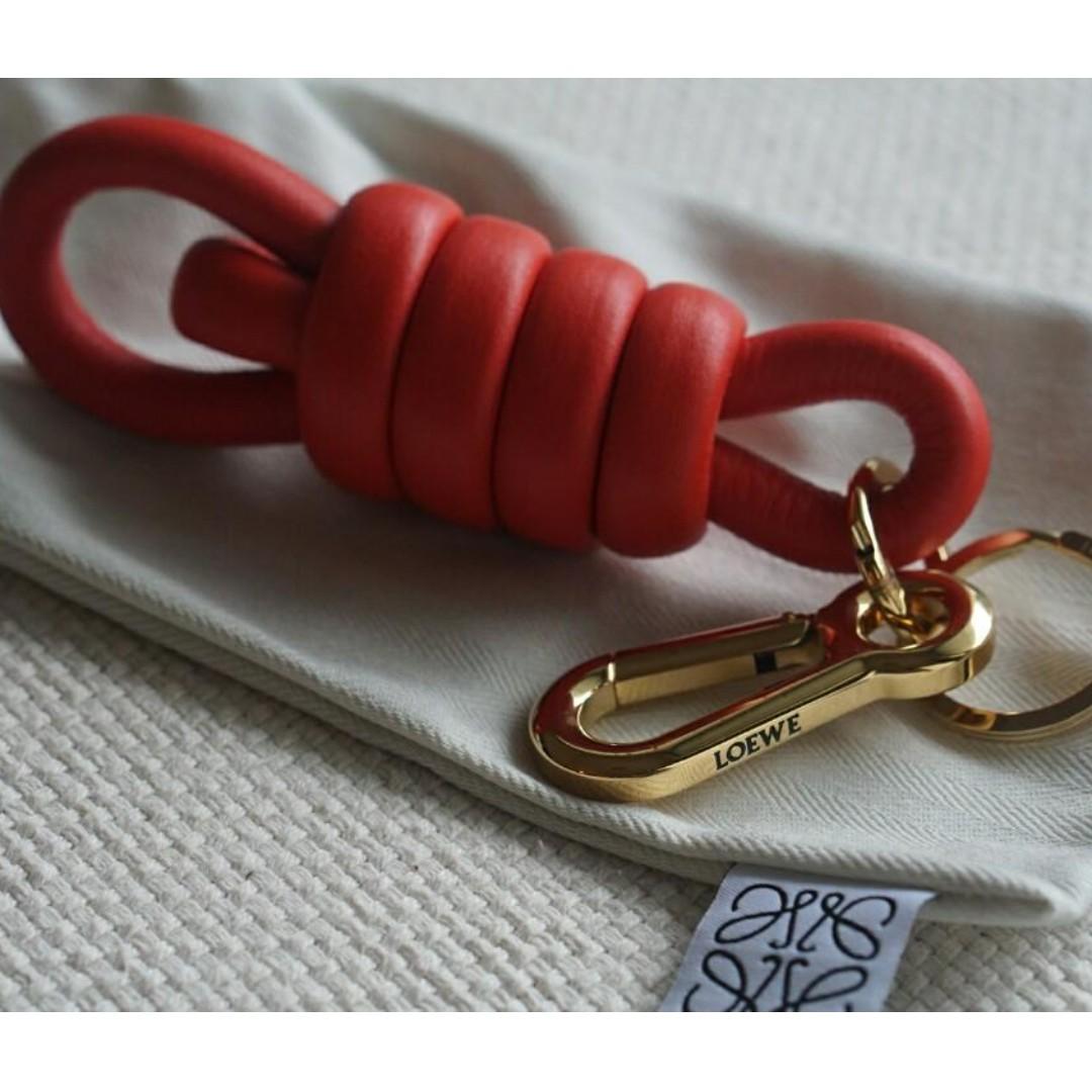 Loewe knot keychain on sale