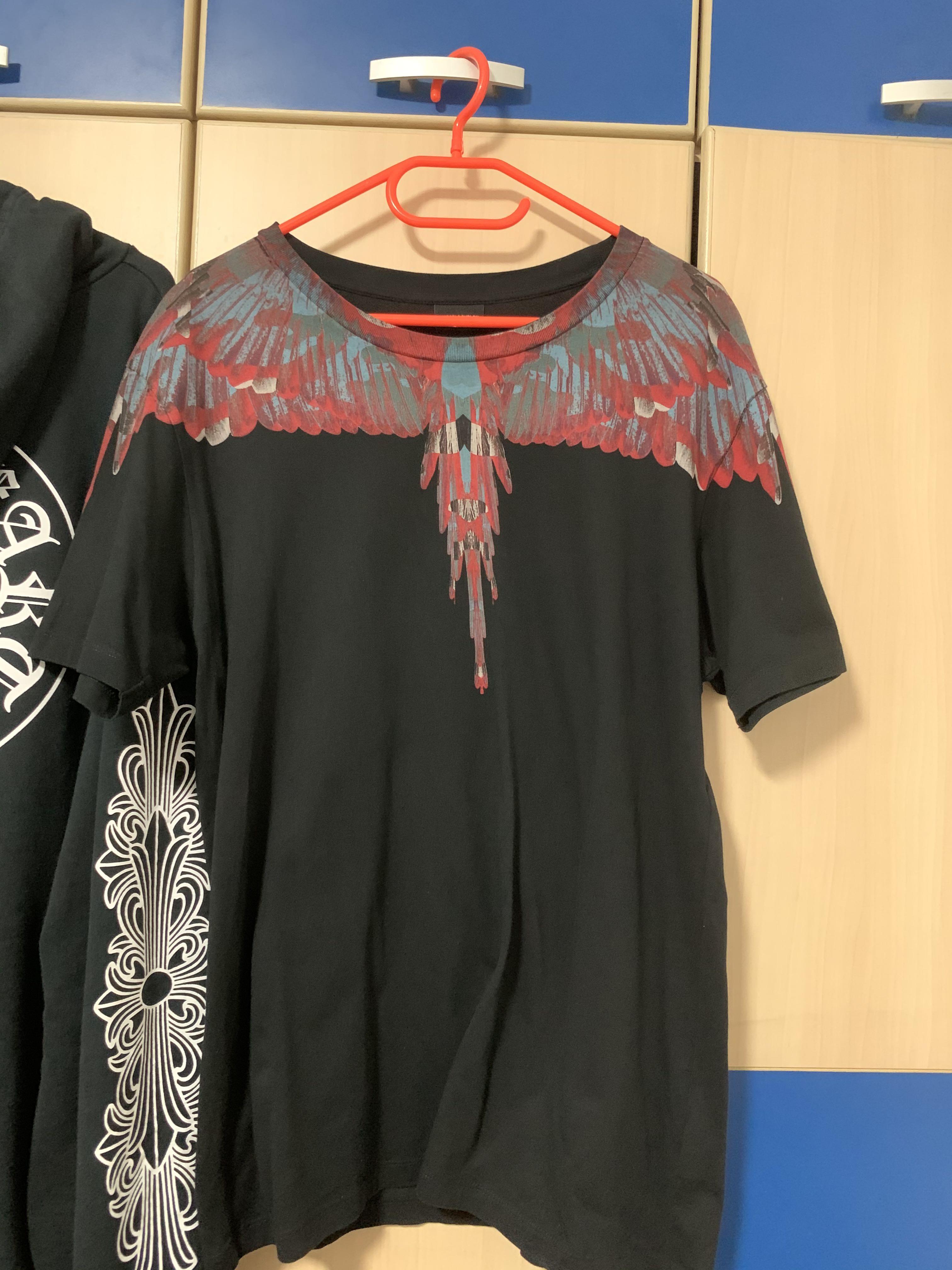 Marcelo Burlon wings tee Men s Fashion Tops Sets Tshirts