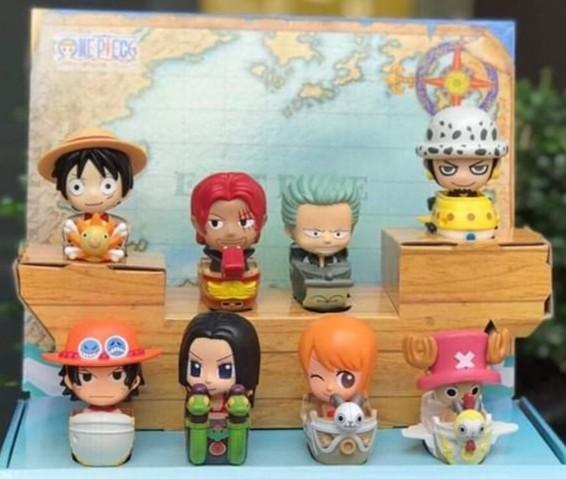 Mcdonald S Thailand One Piece Complete Set 8pcs Luffy And The Gang Hobbies Toys Toys Games On Carousell