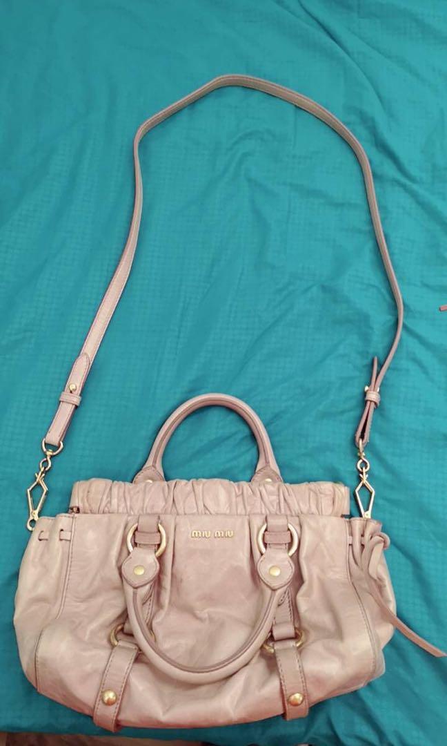Miu Miu Bag, Women's Fashion, Bags & Wallets, Crossbody Bags on Carousell