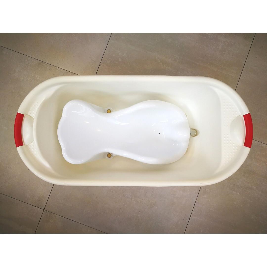 Mothercare Baby bath tub + Ergonomic Bath Support winiphone11pro