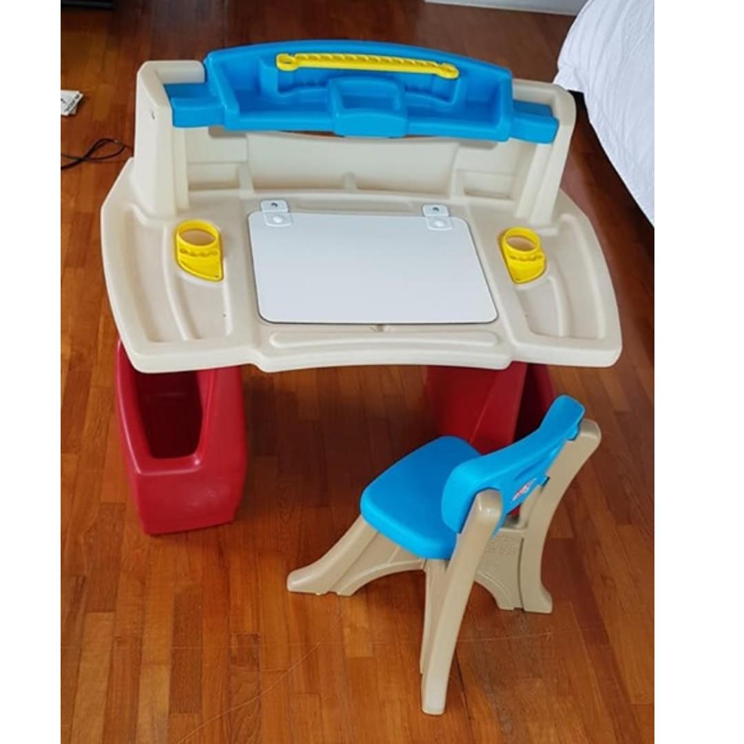 Step 2 childrens table and cheap chairs