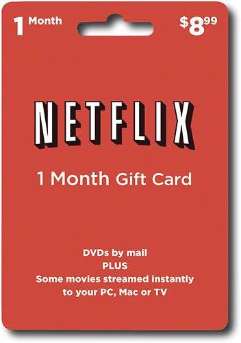 Netflix Personal Gift Card 1 Month Tickets Vouchers Gift Cards Vouchers On Carousell