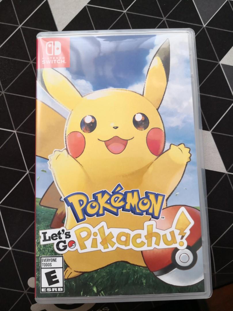 Nintendo Switch Pokemon Let S Go Pikachu Edition Toys Games Video Gaming Video Games On Carousell