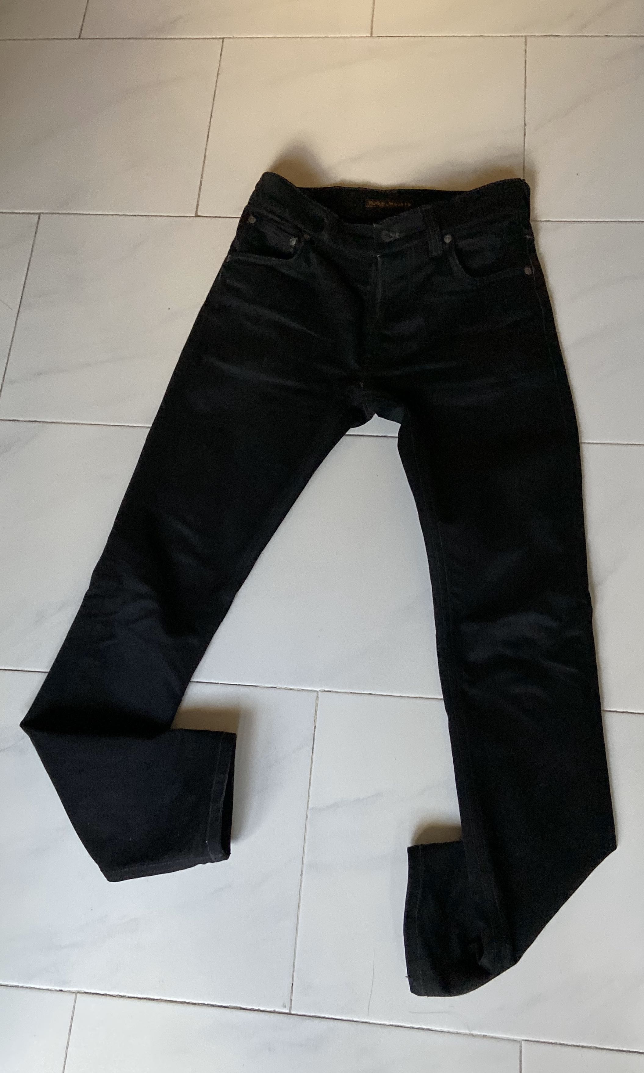 nudie jeans lean dean dry cold black