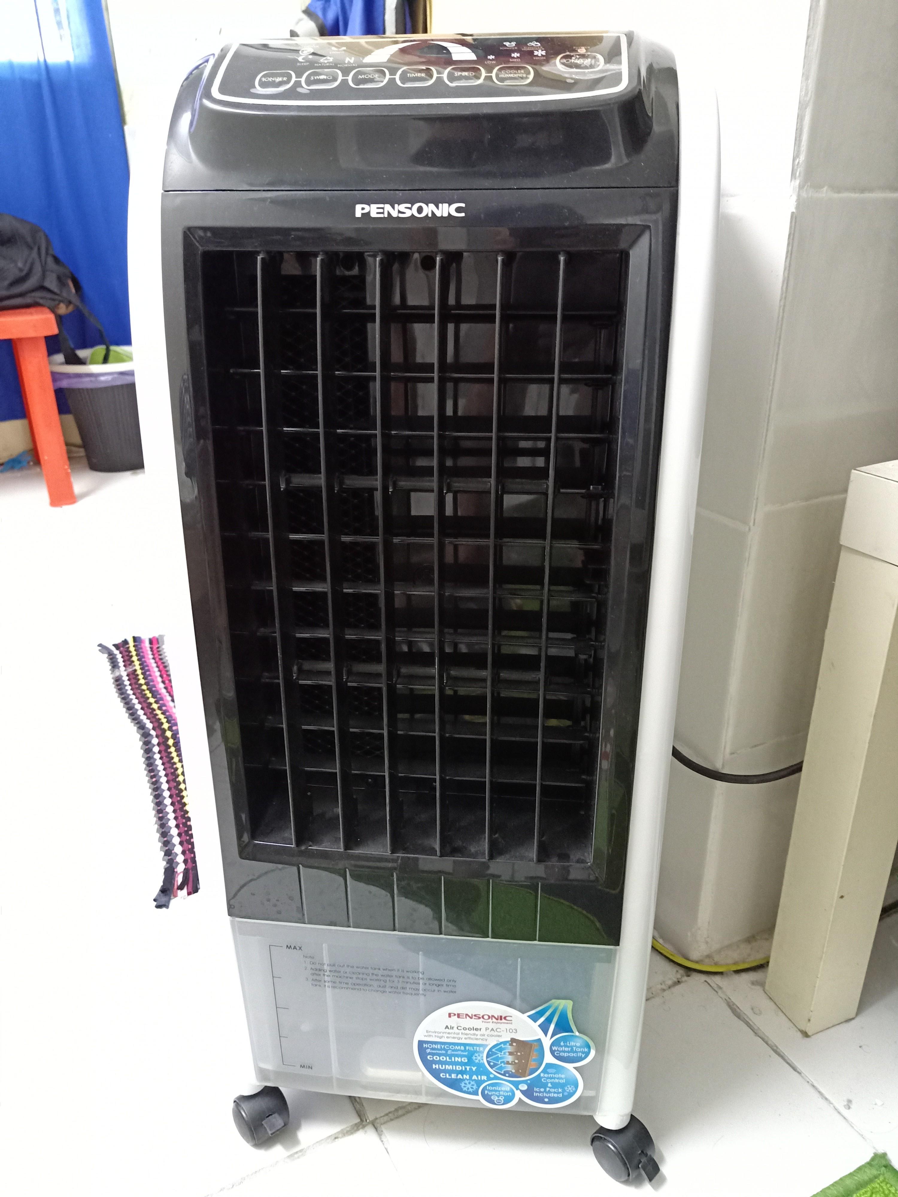 PENSONIC 7L Air Cooler (with remote)PAC103, TV & Home Appliances
