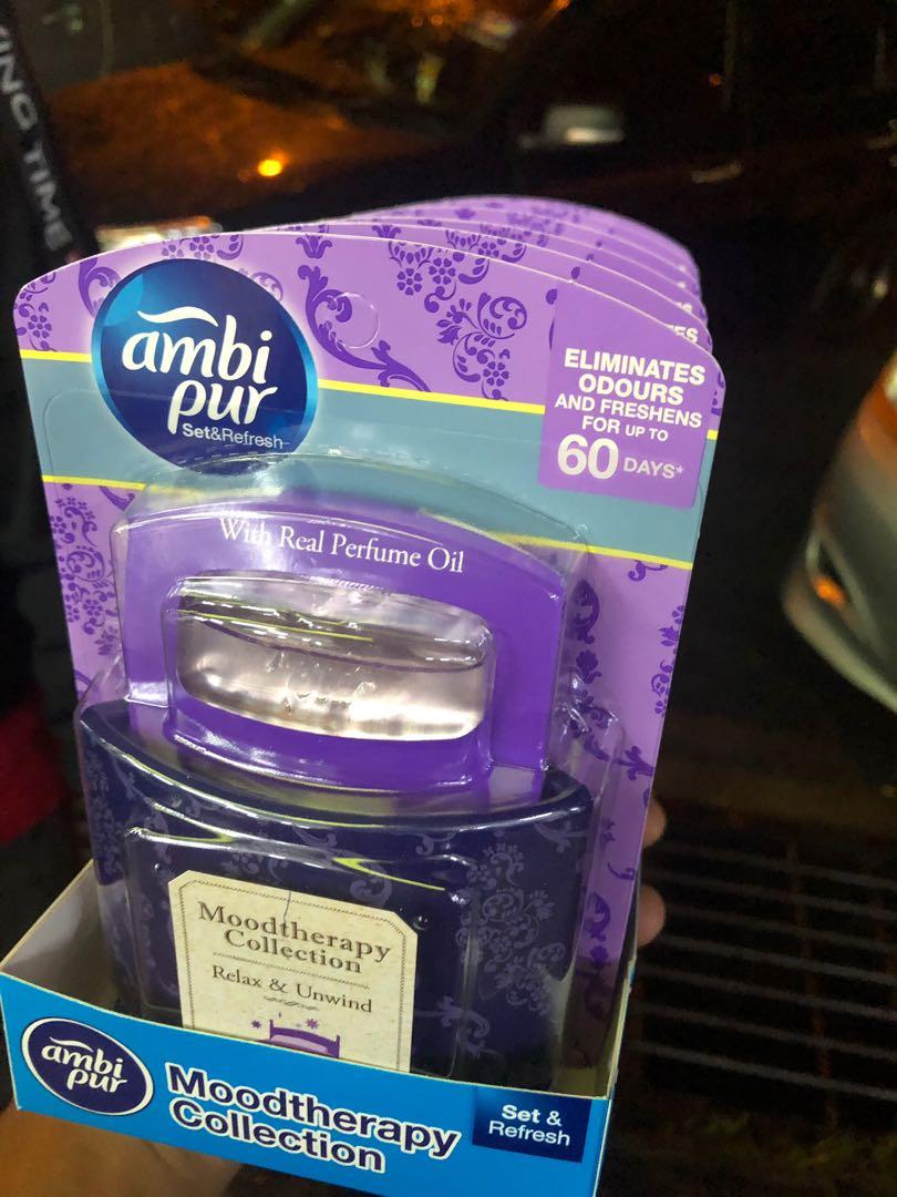 Perfume Ambi Pur Lavende Rose Lemon Dan Pewangi Kereta Acrive Cool Home Furniture Others On Carousell