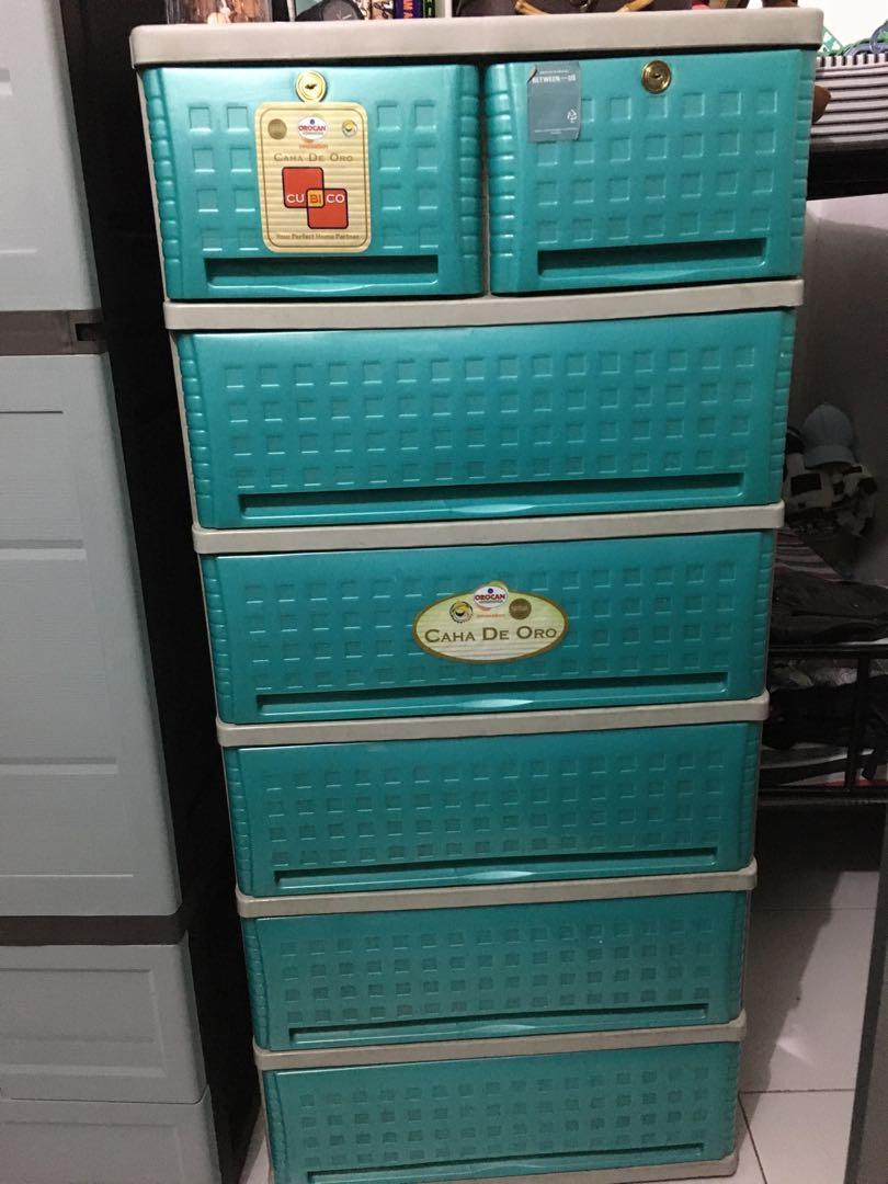 orocan cubico plastic drawer 6 layers furniture home living furniture shelves cabinets racks on carousell