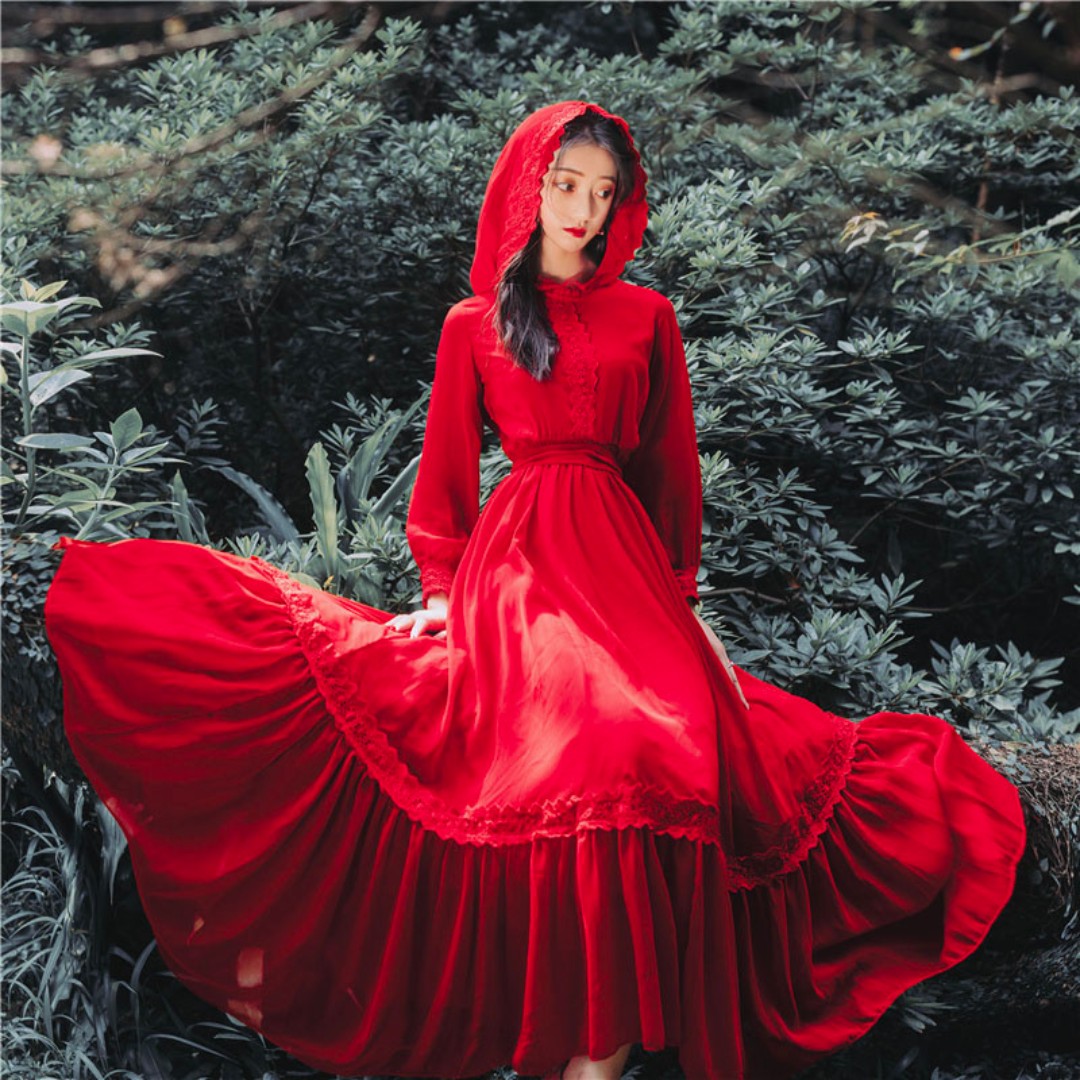 Red hotsell maxi gown