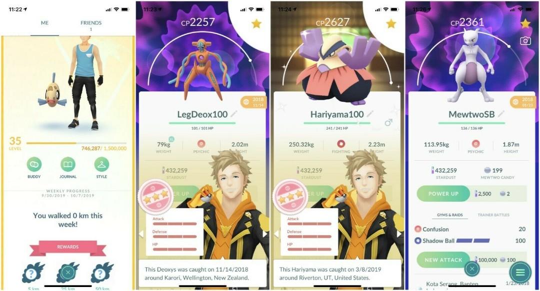 Pokemon Go Account Gmail Lv 35 Yellow Team Strong Gym Raid 100iv Deoxys Hariyama Golem Exeggutor It is vulnerable to poison, ghost and steel moves. pokemon go account gmail lv 35 yellow team strong gym raid 100iv deoxys hariyama golem exeggutor rhydon scyther snorlax heracross pupitar